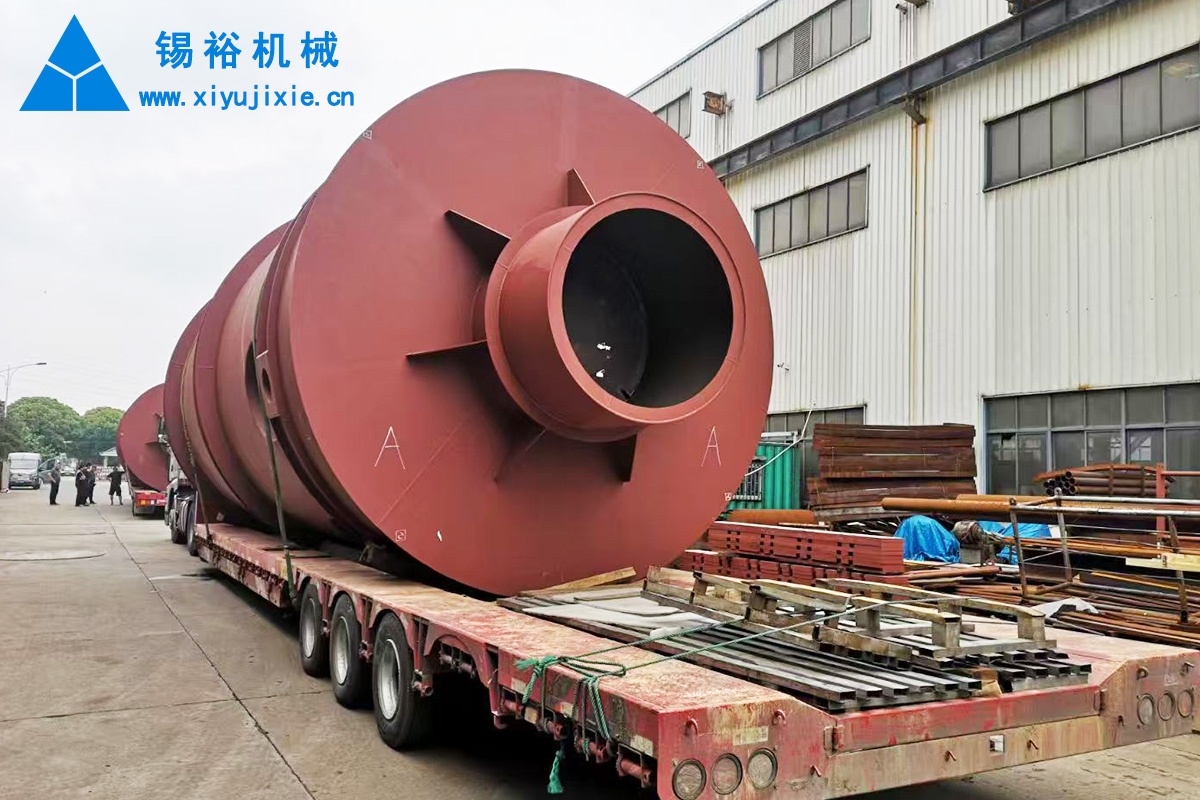 二套600T石灰窯中段發(fā)貨